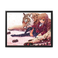 Anime Toradora! Canvas Framed Art Print