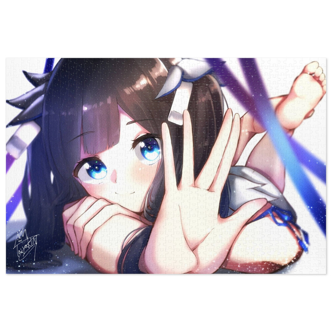 Is It Wrong to Try to Pick Up Girls in a Dungeon? Hestia Jigsaw Puzzle