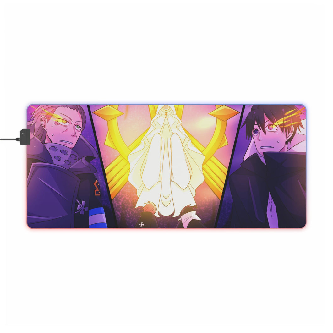 Fire Force Joker RGB LED Mouse Pad (Desk Mat)