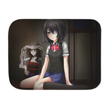 Load image into Gallery viewer, Another Mei Misaki Sherpa Blanket
