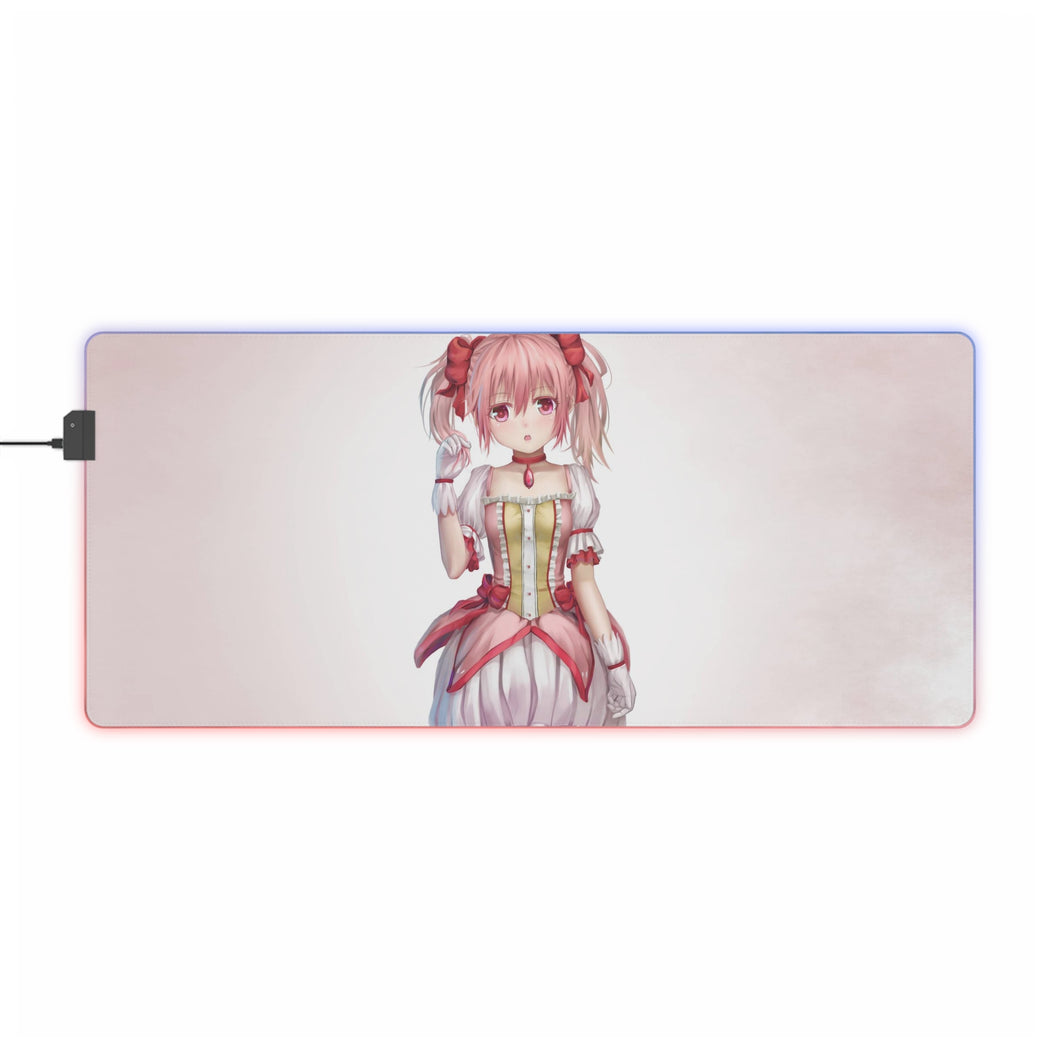 Puella Magi Madoka Magica Madoka Kaname RGB LED Mouse Pad (Desk Mat)