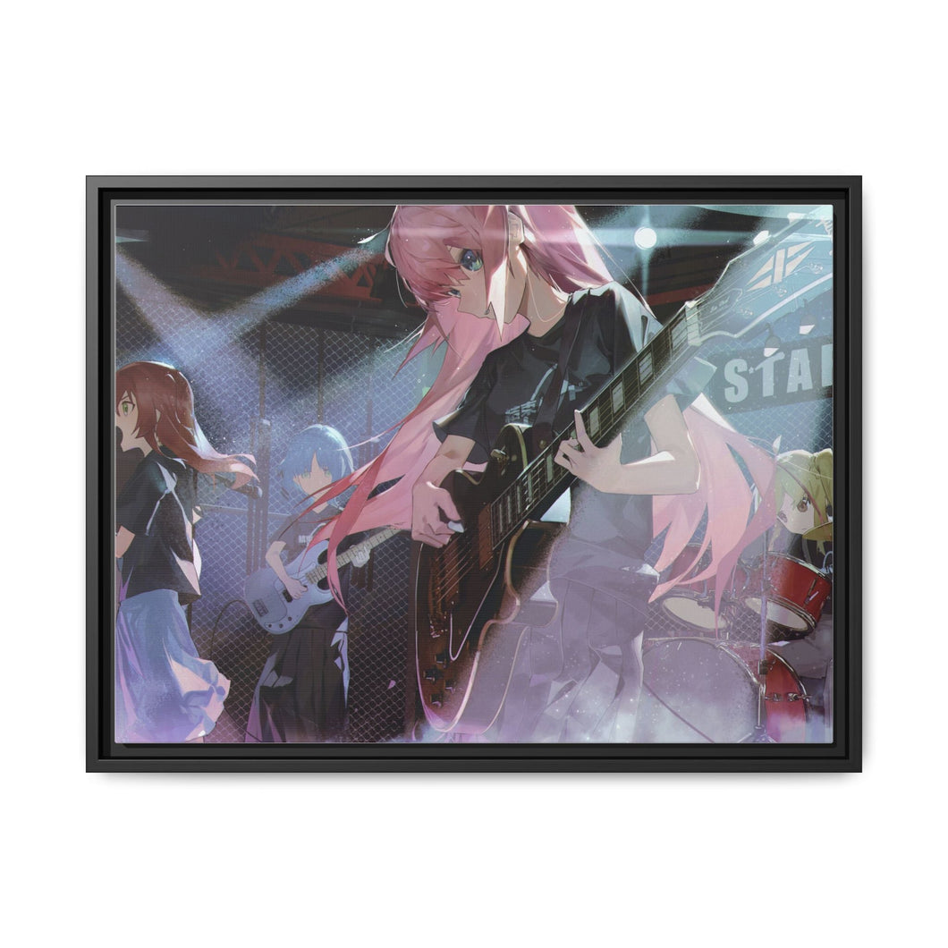 Bocchi the Rock Canvas Framed Art Print