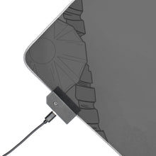 Load image into Gallery viewer, Hanako-kun B/N RGB LED Mouse Pad (Desk Mat)
