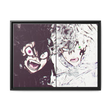 Load image into Gallery viewer, Black Clover Asta, Yuno Canvas Framed Art Print
