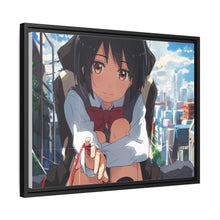 Load image into Gallery viewer, Your Name. Canvas Framed Art Print
