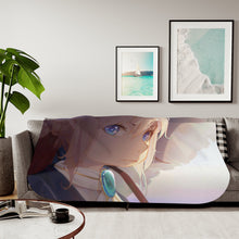 Load image into Gallery viewer, Violet Evergarden Sherpa Blanket
