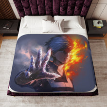 Load image into Gallery viewer, Shoto Todoroki Sherpa Blanket
