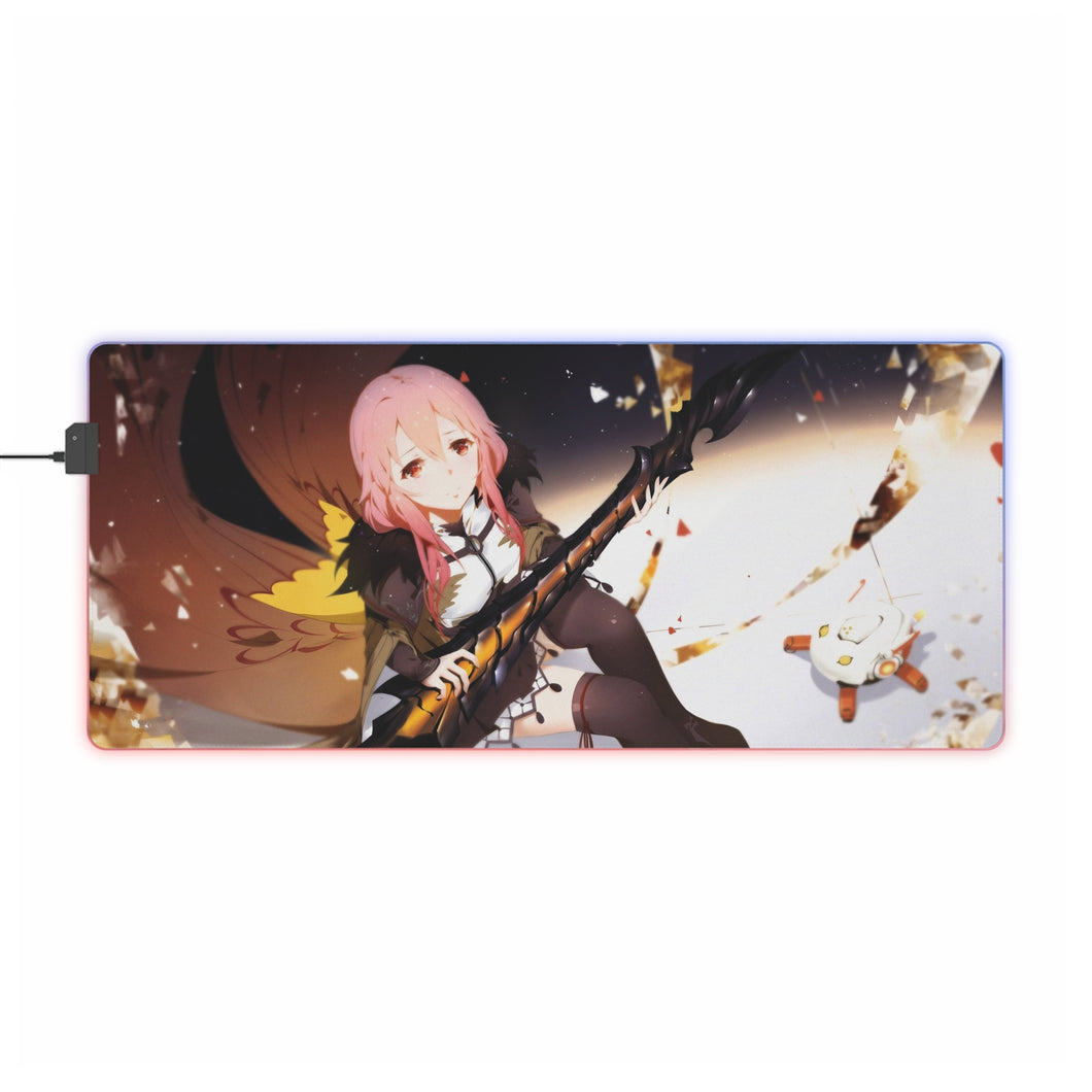 Guilty Crown Inori Yuzuriha RGB LED Mouse Pad (Desk Mat)