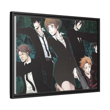 Load image into Gallery viewer, Psycho- Pass Main Members Canvas Framed Art Print
