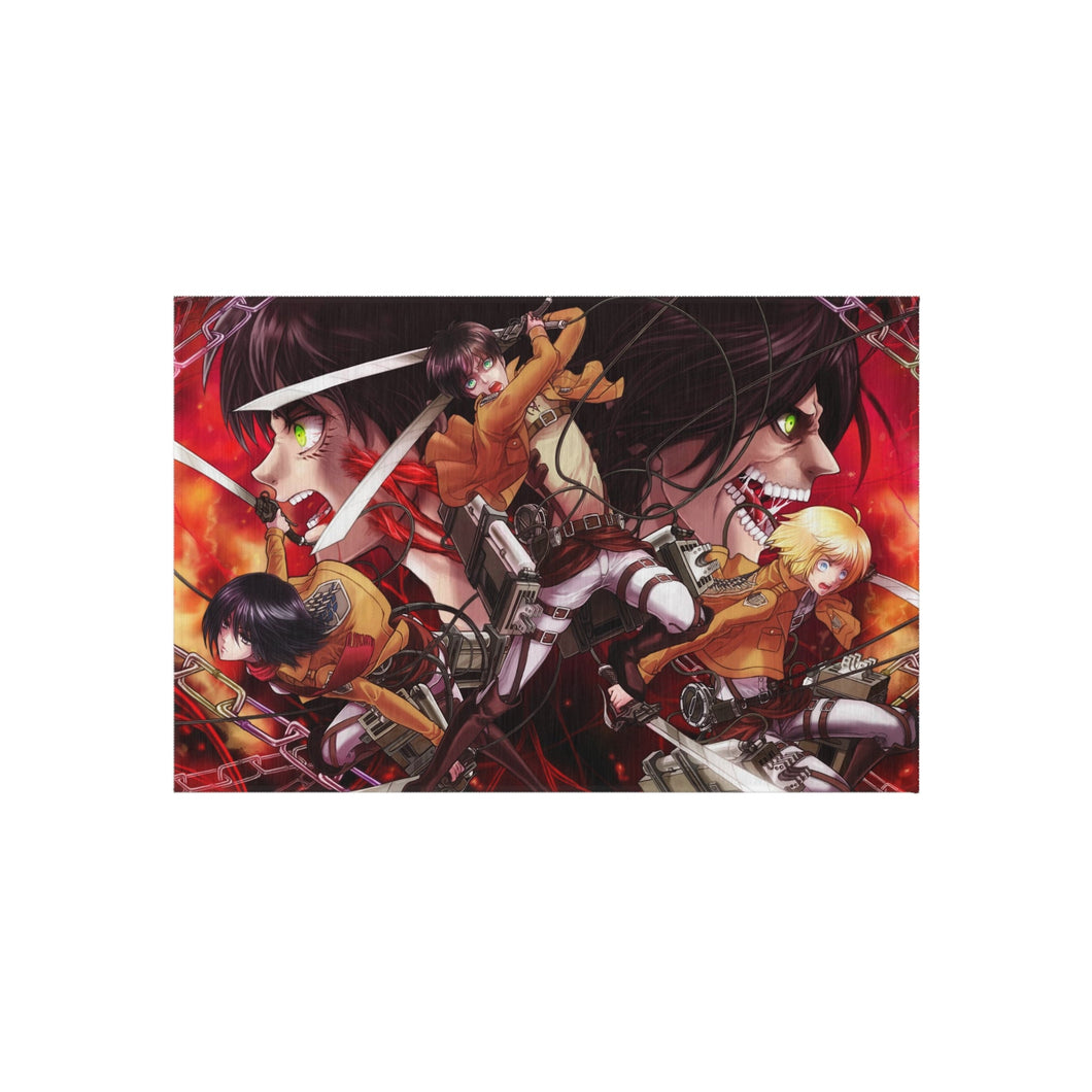 Anime Attack On Titan Rug