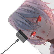 Load image into Gallery viewer, Mirai Nikki Yuno Gasai, Aru Akise RGB LED Mouse Pad (Desk Mat)
