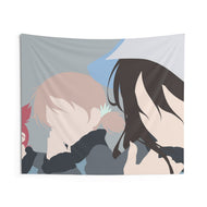 Mika, Aki, Mikko - Jatkosota Team - Girls und Panzer Indoor Wall Tapestry
