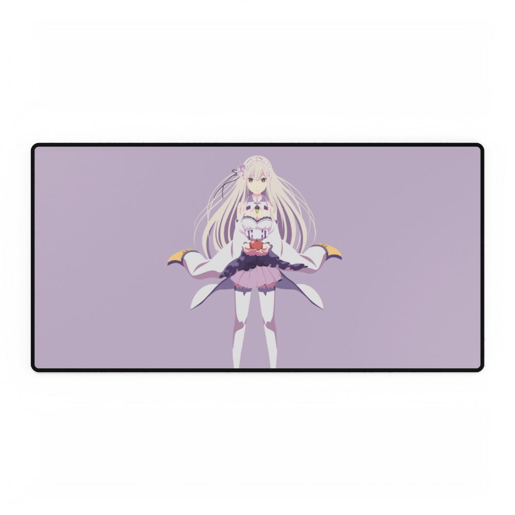 Emilia - Re:Zero kara Hajimeru Isekai Seikatsu Mouse Pad (Desk Mat)