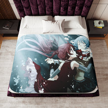 Load image into Gallery viewer, Puella Magi Madoka Magica Sayaka Miki Sherpa Blanket
