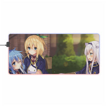 Load image into Gallery viewer, Rokudenashi Majutsu Koushi To Akashic Records Sistine Fibel, Rumia Tingel RGB LED Mouse Pad (Desk Mat)
