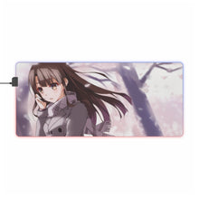 Load image into Gallery viewer, Saekano: How To Raise A Boring Girlfriend RGB LED Mouse Pad (Desk Mat)
