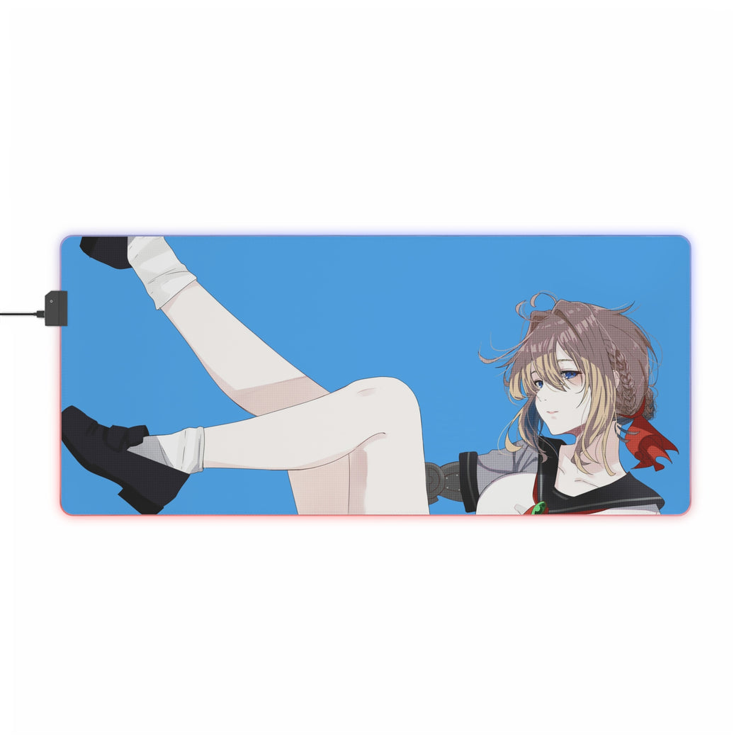 Violet Evergarden RGB LED Mouse Pad (Desk Mat)