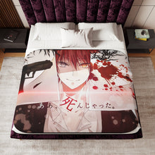Load image into Gallery viewer, Karma Akabane Sherpa Blanket
