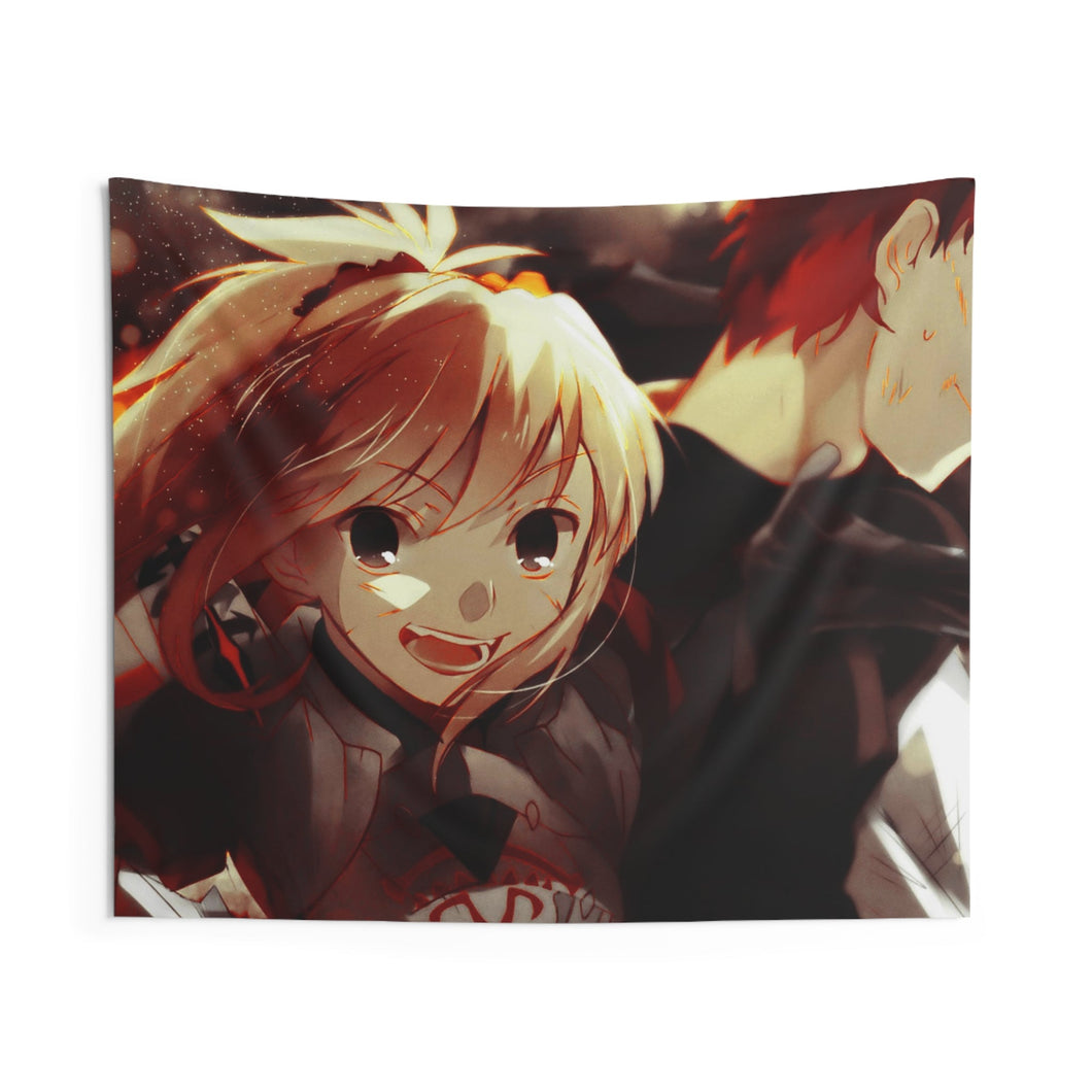 Shiro and Mordred Indoor Wall Tapestry