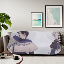 Load image into Gallery viewer, Anime Black Clover Sherpa Blanket
