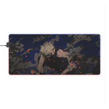 Load image into Gallery viewer, My Hero Academia Izuku Midoriya, Katsuki Bakugou RGB LED Mouse Pad (Desk Mat)
