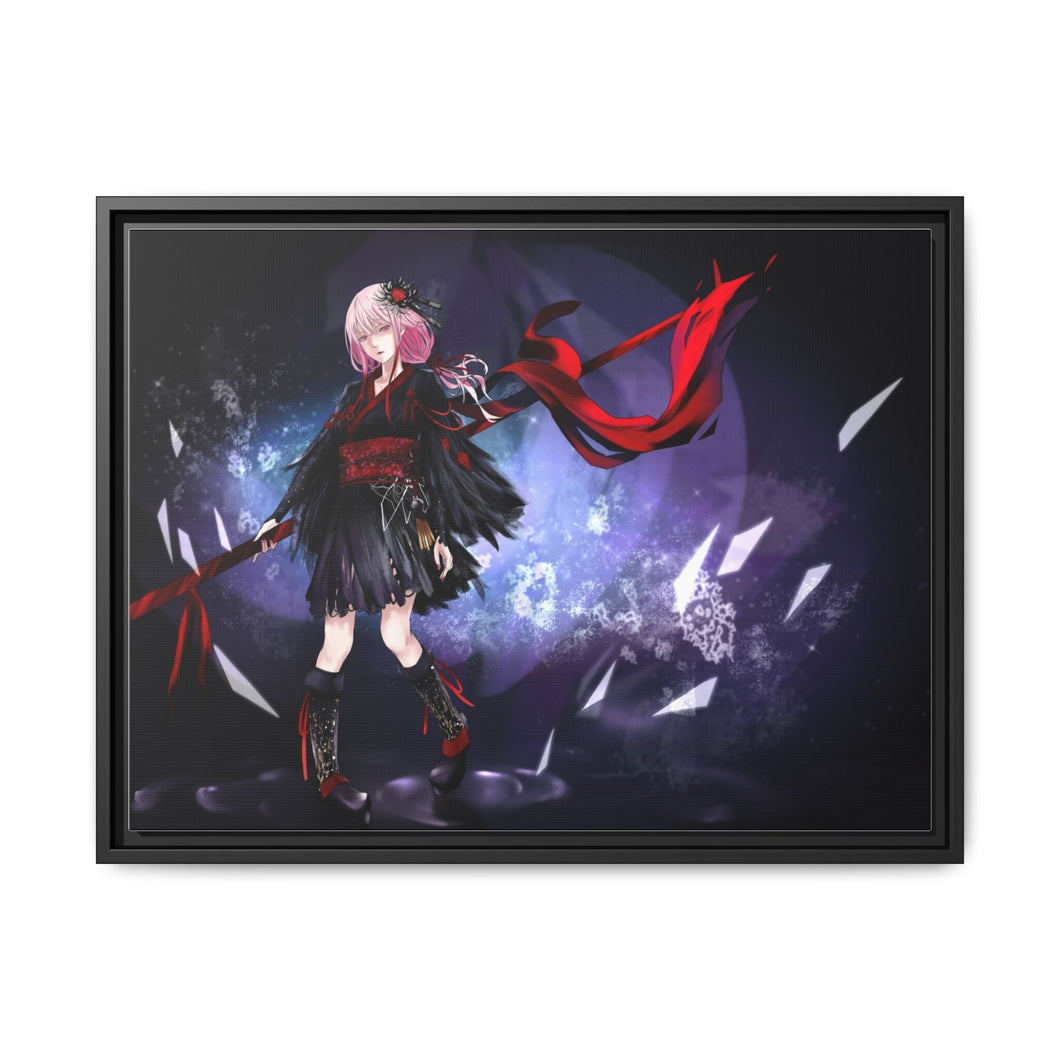Guilty Crown Inori Yuzuriha Canvas Framed Art Print