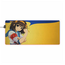 Load image into Gallery viewer, The Melancholy Of Haruhi Suzumiya RGB LED Mouse Pad (Desk Mat)
