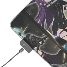 Load image into Gallery viewer, Memory Defrag - Kirito Cosplay Banner RGB LED Mouse Pad (Desk Mat)
