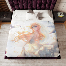 Load image into Gallery viewer, Anime Your Lie in April Sherpa Blanket
