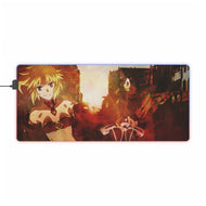 Fate/Apocrypha - Mordred by RGB LED Mouse Pad (Desk Mat)
