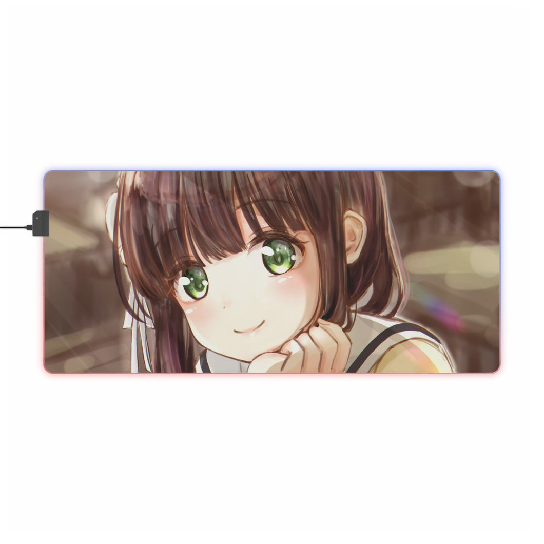 Is The Order A Rabbit? RGB LED Mouse Pad (Desk Mat)