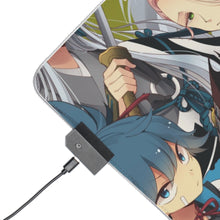 Load image into Gallery viewer, Anime Touken Ranbu RGB LED Mouse Pad (Desk Mat)
