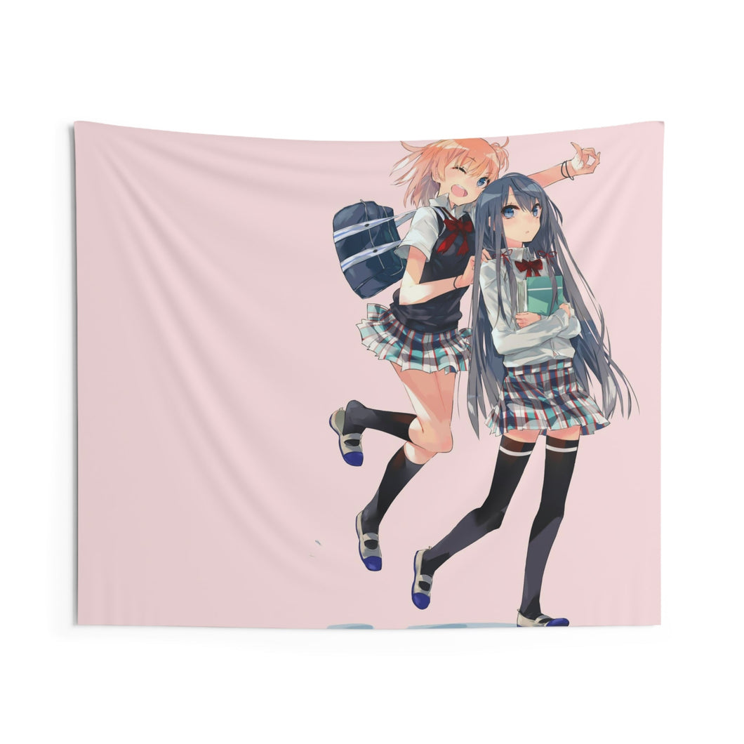 My Teen Romantic Comedy SNAFU Yukino Yukinoshita, Yui Yuigahama Indoor Wall Tapestry