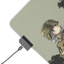 Load image into Gallery viewer, Anime Military RGB LED Mouse Pad (Desk Mat)
