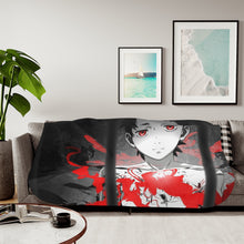 Load image into Gallery viewer, Anime Deadman Wonderland Sherpa Blanket
