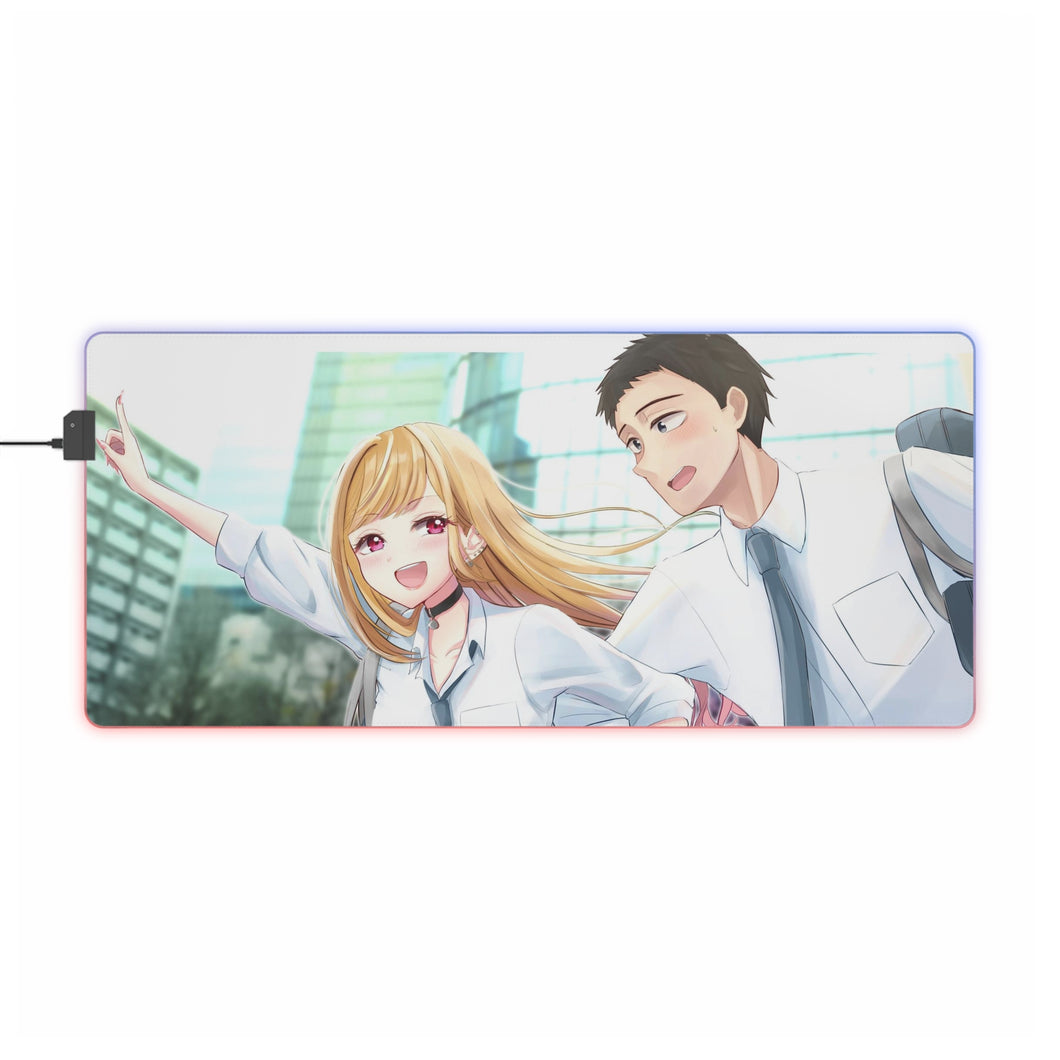 My Dress-Up Darling Marin Kitagawa RGB LED Mouse Pad (Desk Mat)