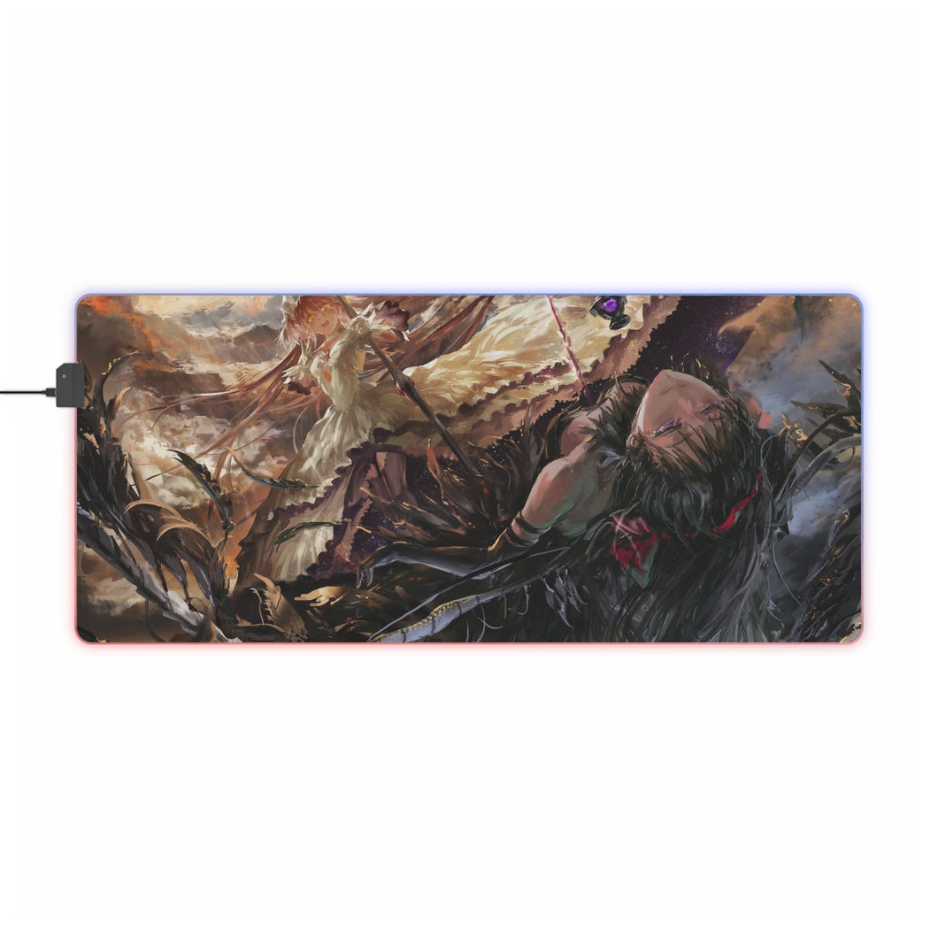 Puella Magi Madoka Magica RGB LED Mouse Pad (Desk Mat)