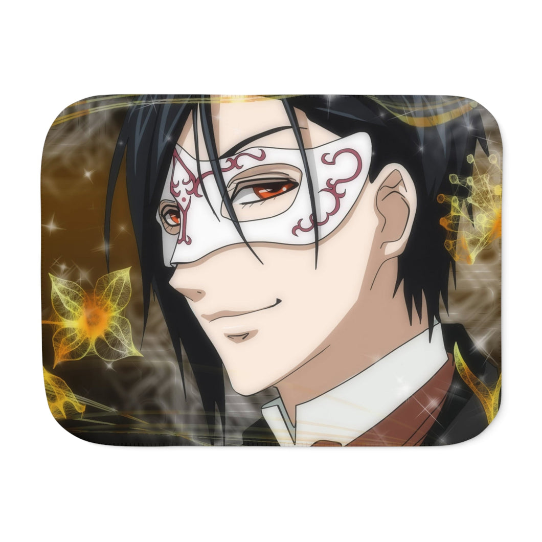 Black Butler Sherpa Blanket