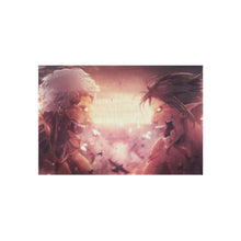Load image into Gallery viewer, Armored Titan and Eren screaming at each other Rug
