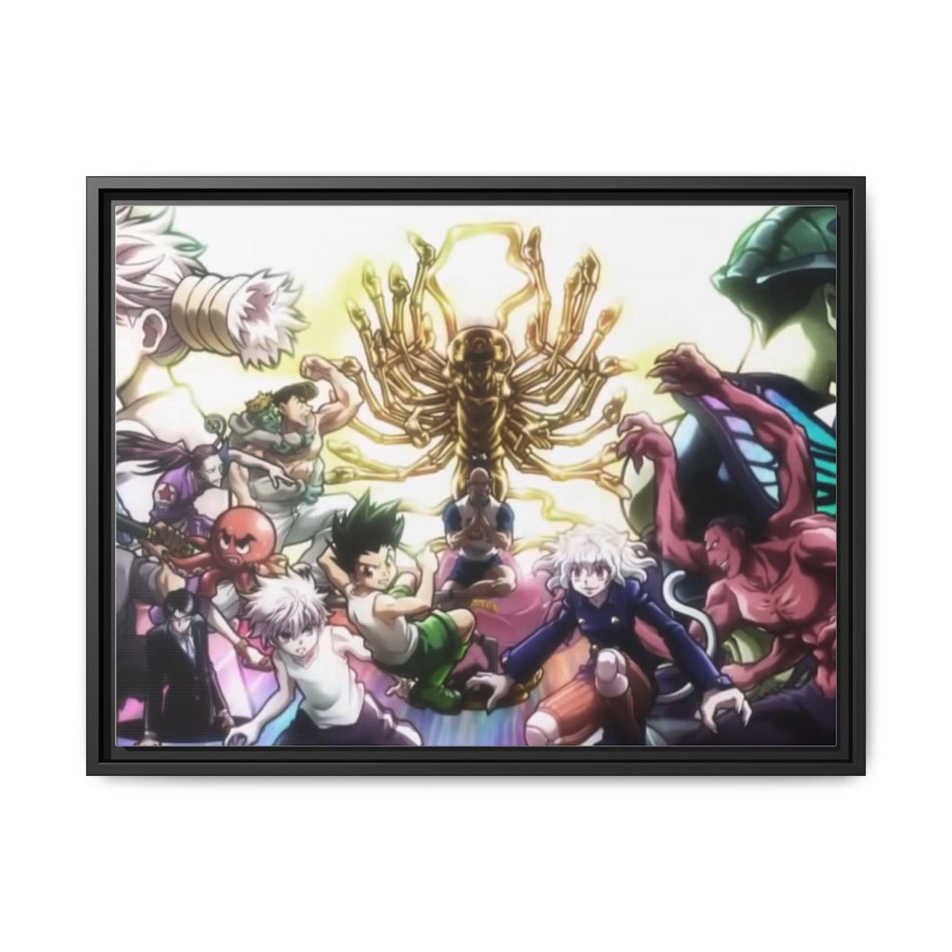 Anime Hunter x Hunter Canvas Framed Art Print