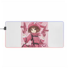 Load image into Gallery viewer, Sword Art Online Alternative: Gun Gale Online RGB LED Mouse Pad (Desk Mat)
