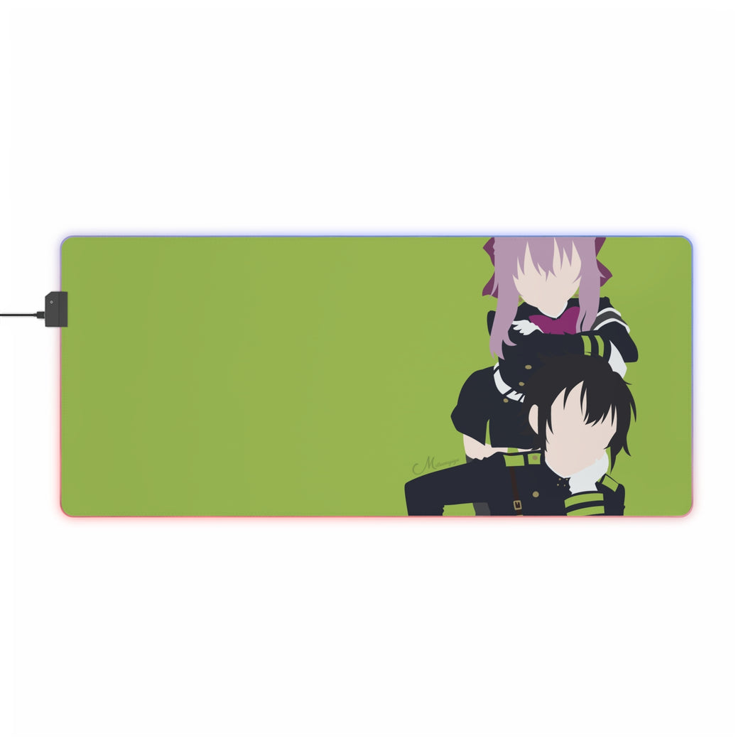 Seraph Of The End RGB LED Mouse Pad (Desk Mat)