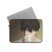Load image into Gallery viewer, Hōtarō Oreki Face Laptop Sleeve
