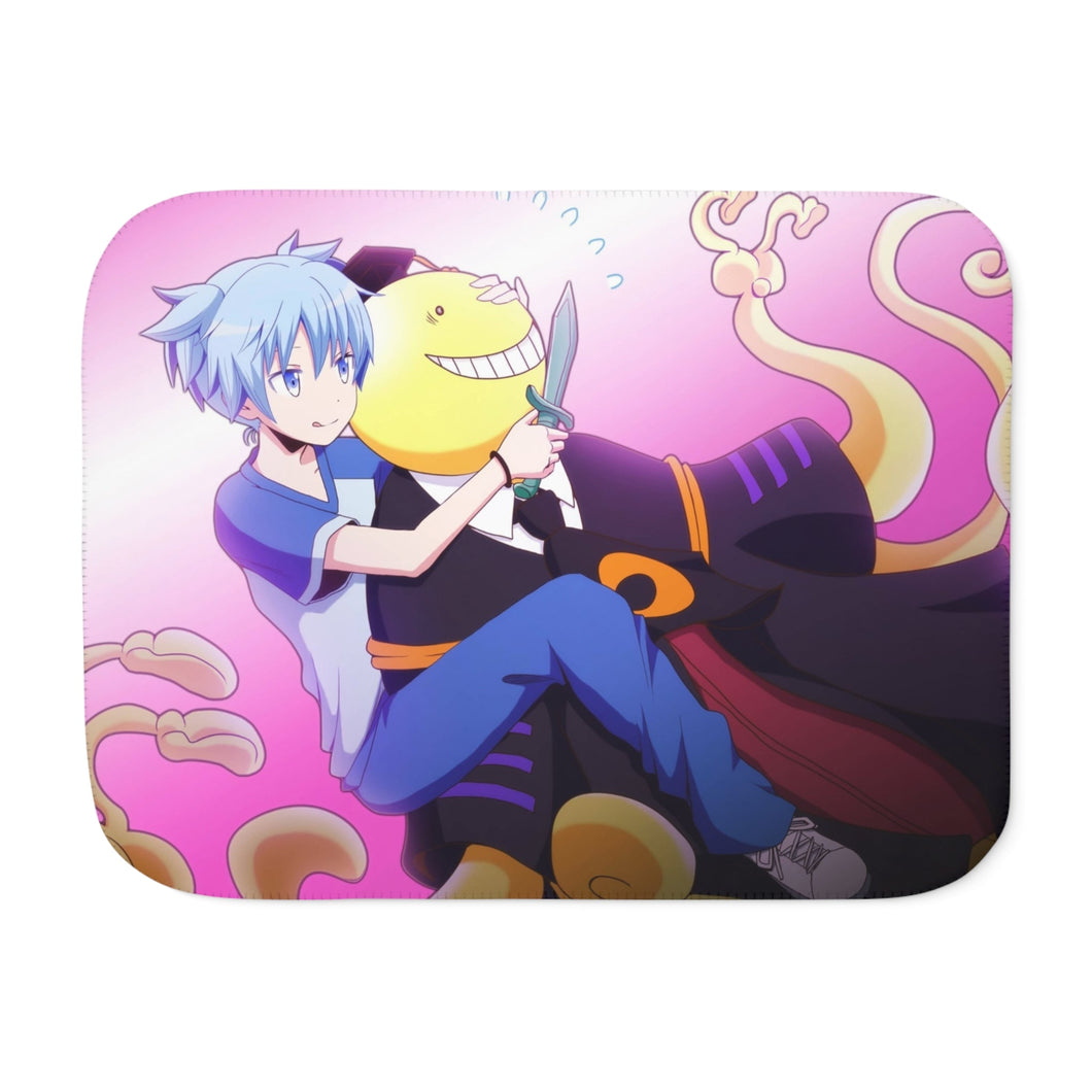 Assassination Classroom Sherpa Blanket