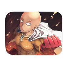 Load image into Gallery viewer, Saitama Sherpa Blanket
