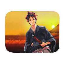 Load image into Gallery viewer, Anime Food Wars: Shokugeki no Soma Sherpa Blanket
