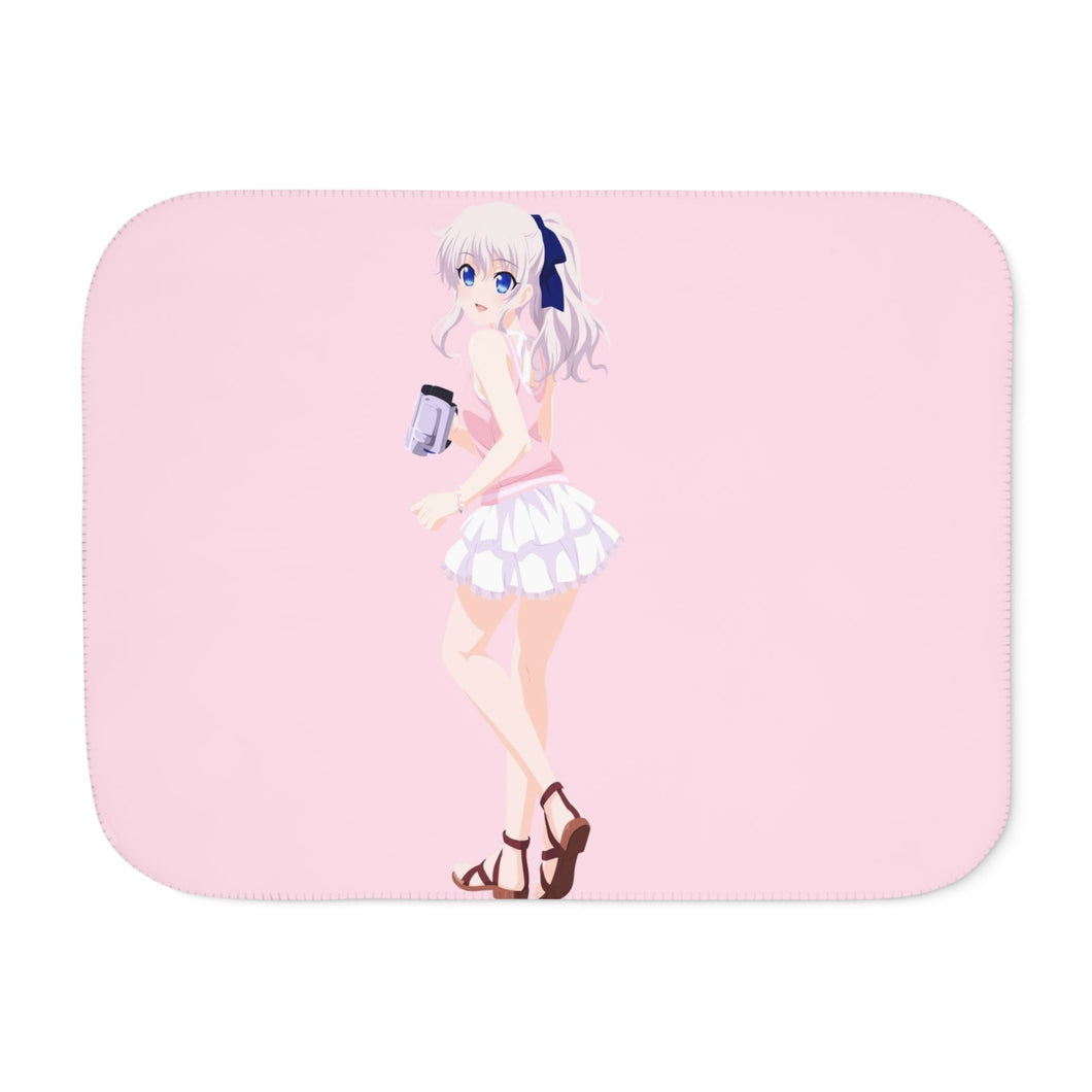 Anime Charlotte Sherpa Blanket