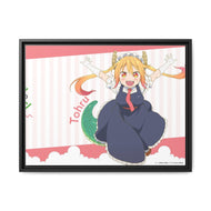Miss Kobayashi's Dragon Maid Canvas Framed Art Print