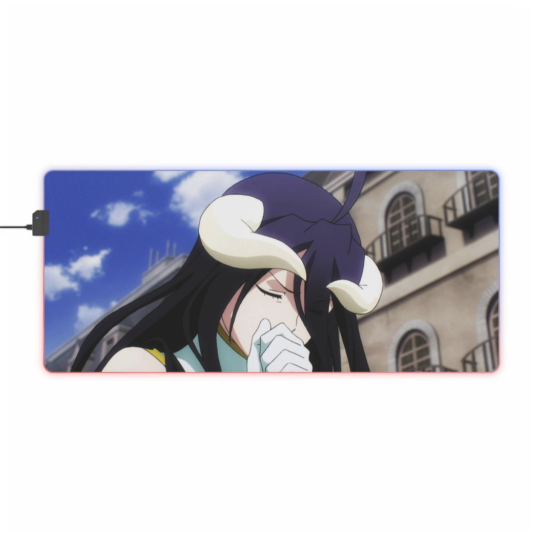 Albedo  (Overlord) RGB LED Mouse Pad (Desk Mat)