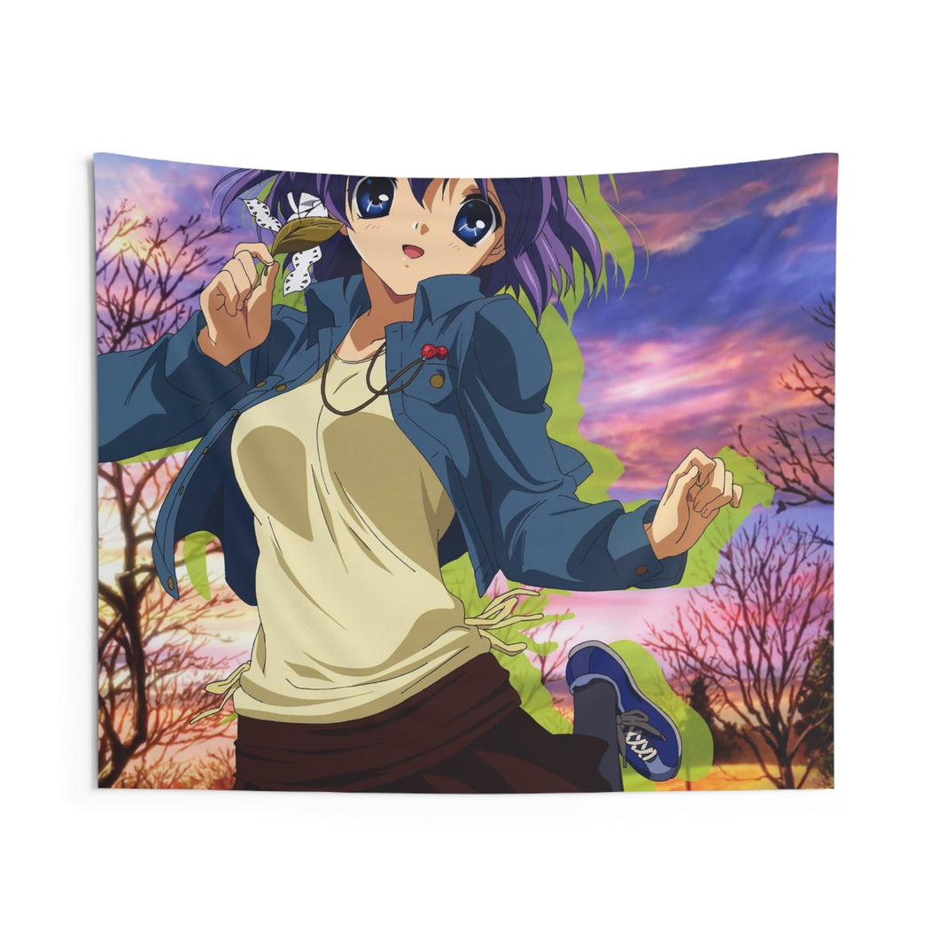 Clannad Ryou Fujibayashi Indoor Wall Tapestry